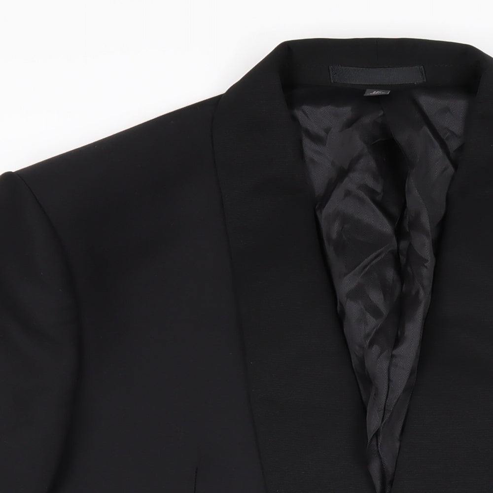 Mens UK Size XL Marks and Spencer Regular Black Suit Jacket