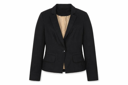 Womens UK Size 10 Oasis Black Jacket