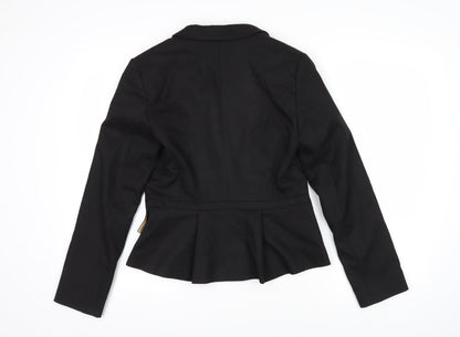 Womens UK Size 10 Oasis Black Jacket