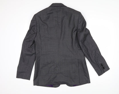 Mens UK Size 38 Duchamp Regular Grey Suit Jacket