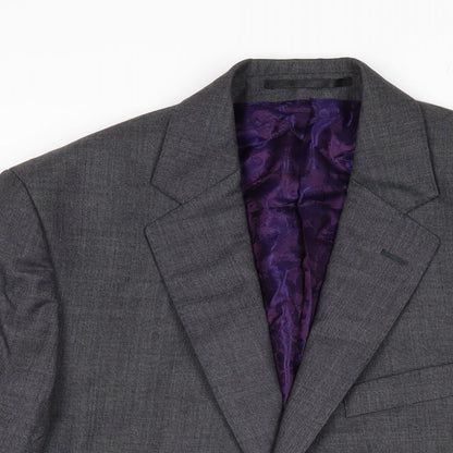 Mens UK Size 38 Duchamp Regular Grey Suit Jacket