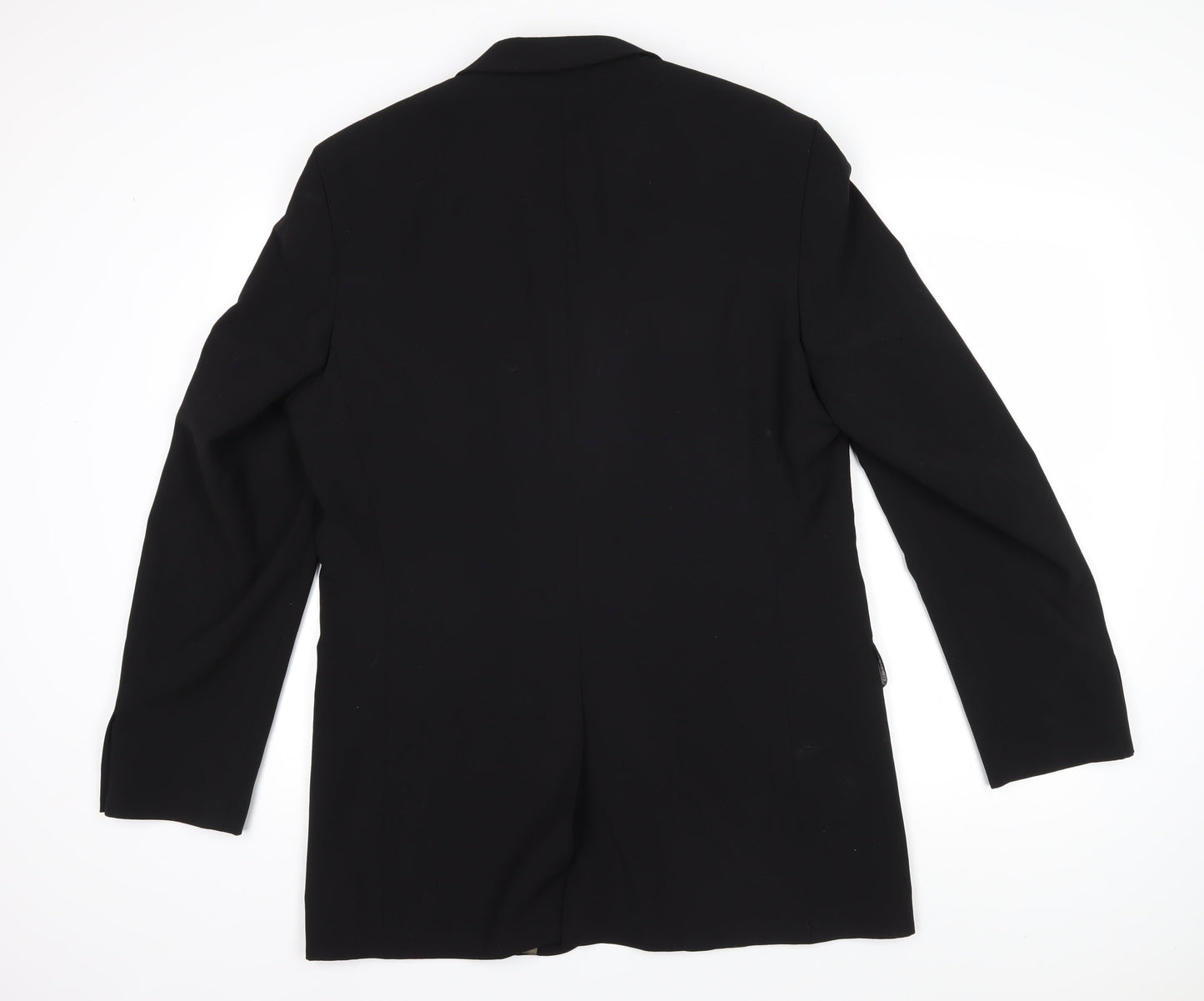 Mens UK Size 40 Jonathan Adams Regular Black Suit Jacket
