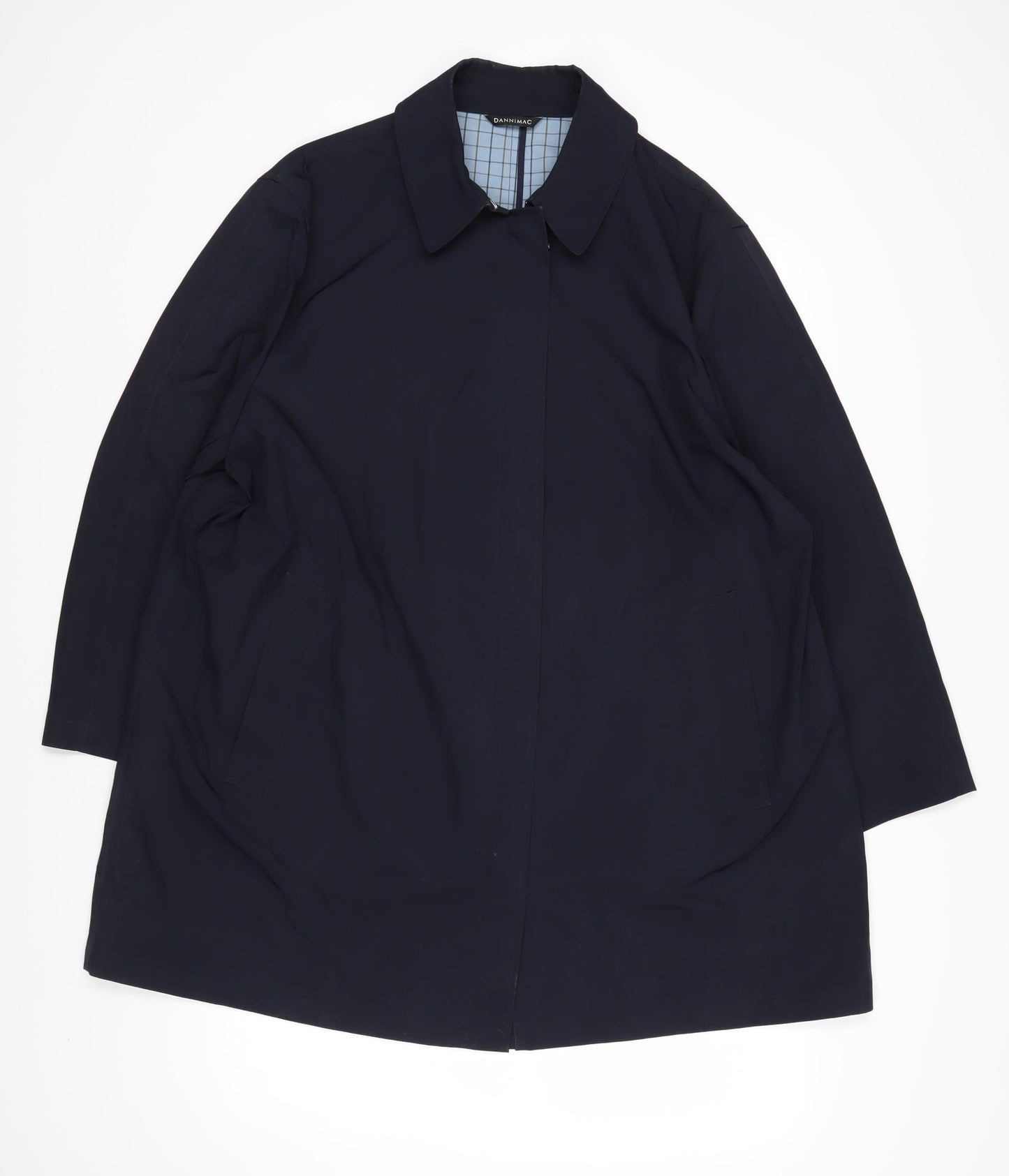 Mens UK Size L Danimac Blue Rain Coat