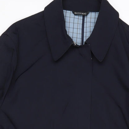 Mens UK Size L Danimac Blue Rain Coat