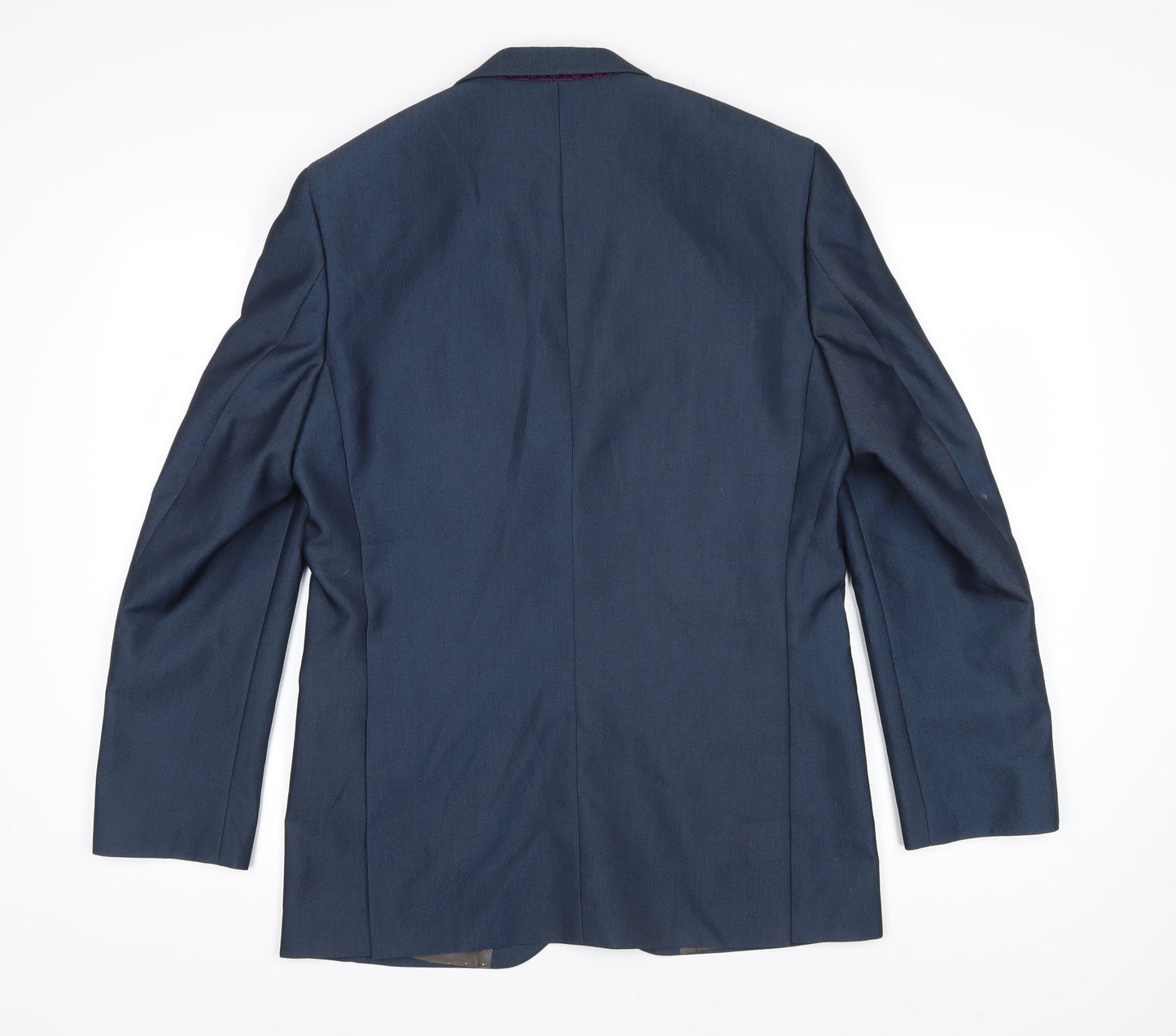 Mens UK Size 38 Greenwoods Regular Blue Suit Jacket