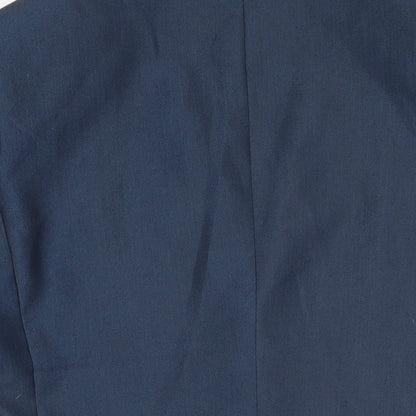 Mens UK Size 38 Greenwoods Regular Blue Suit Jacket
