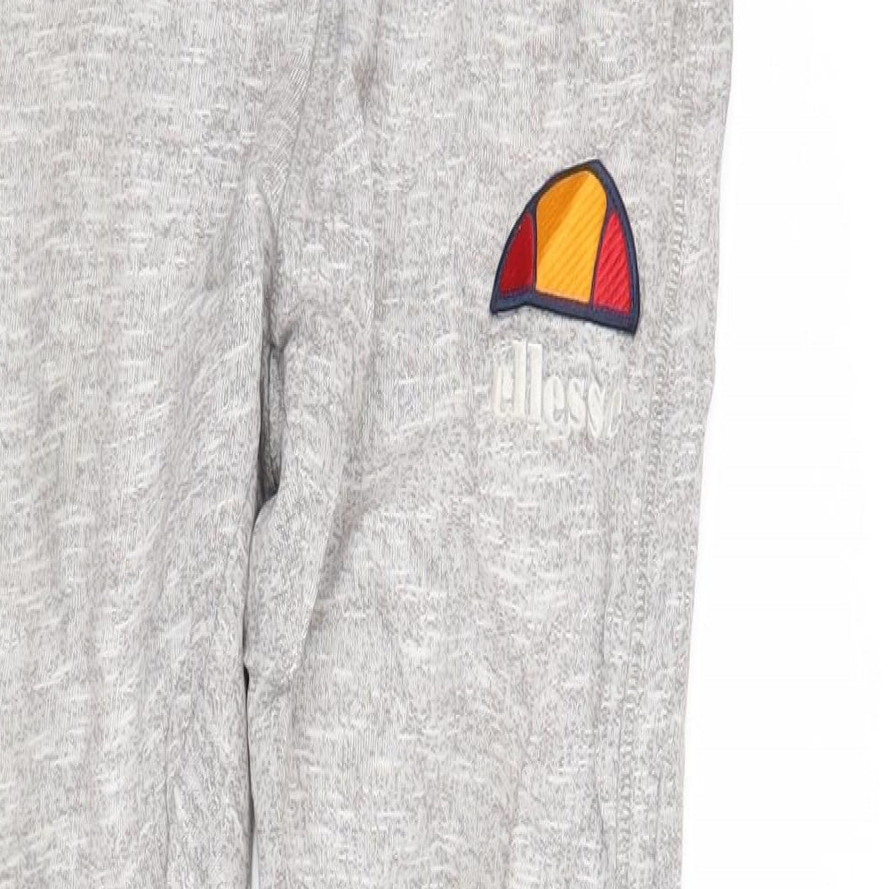 Womens UK Size S ellesse Regular Fit Jogger Brown Trousers