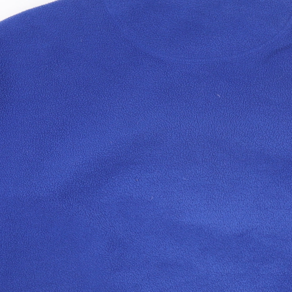 Cotton Traders Womens Blue Polyester Full Zip Sweatshirt Size L Zip