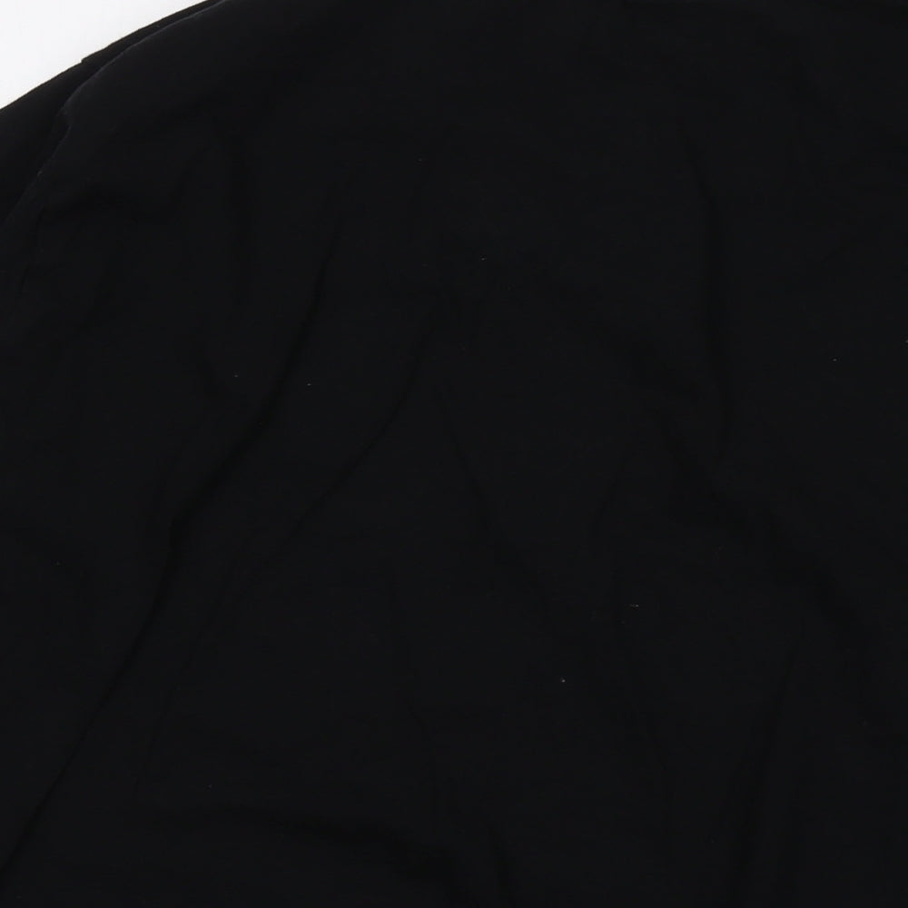 Womens UK Size L Disney Black Basic T-Shirt