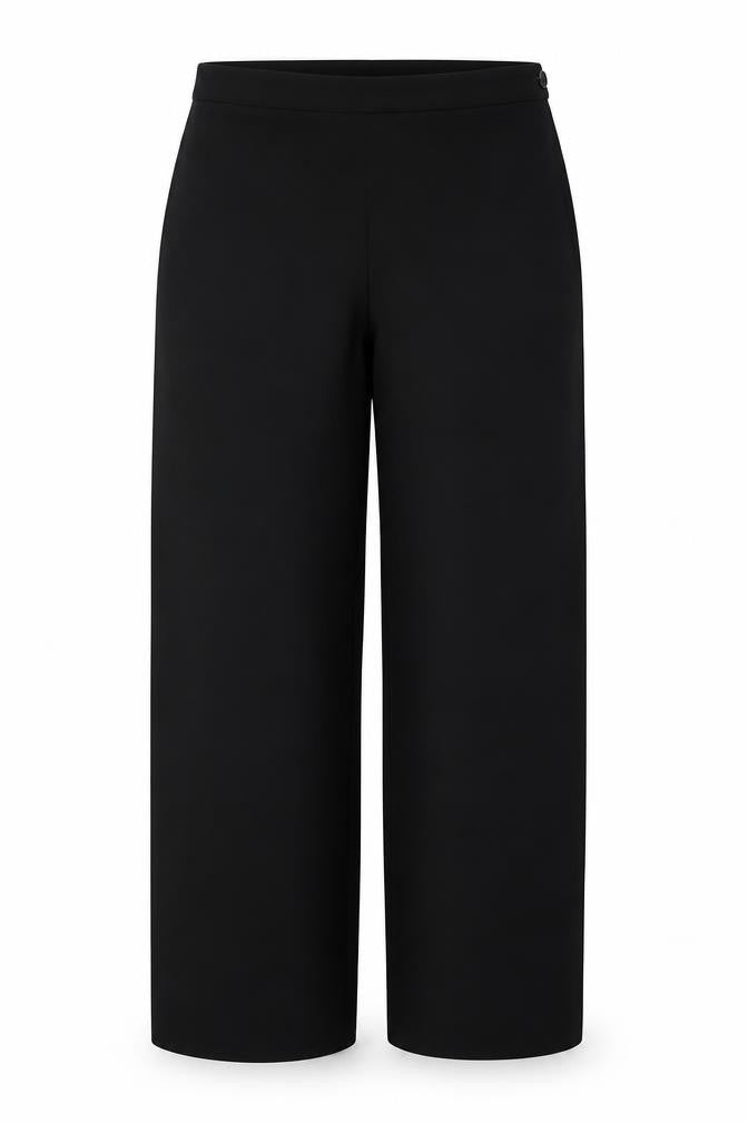 Womens UK Size 14 Yessica Regular Fit  Black Trousers