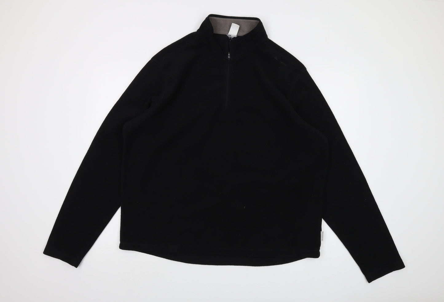 Mens UK Size XL Quechua Black Pullover Sweatshirt