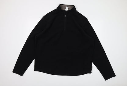 Mens UK Size XL Quechua Black Pullover Sweatshirt