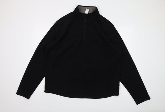 Mens UK Size XL Quechua Black Pullover Sweatshirt
