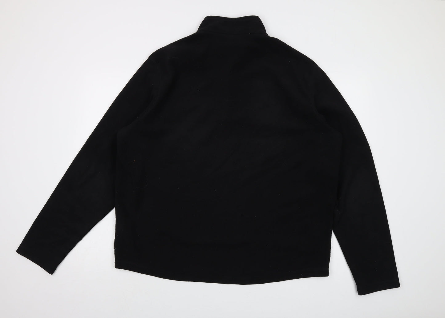 Mens UK Size XL Quechua Black Pullover Sweatshirt