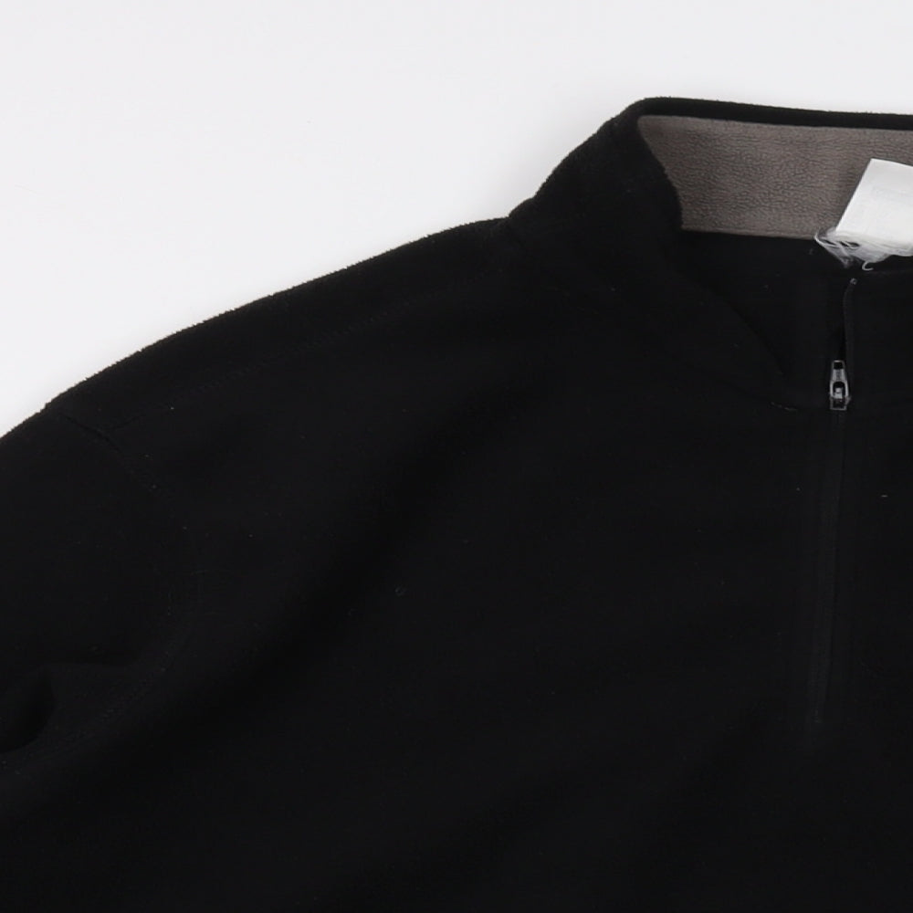 Mens UK Size XL Quechua Black Pullover Sweatshirt
