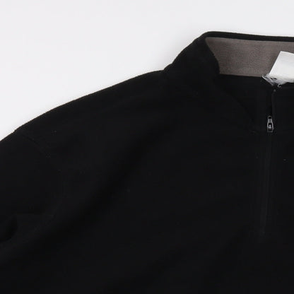 Mens UK Size XL Quechua Black Pullover Sweatshirt