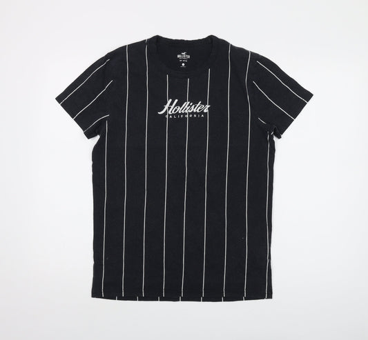 Mens UK Size S Hollister Black  T-Shirt