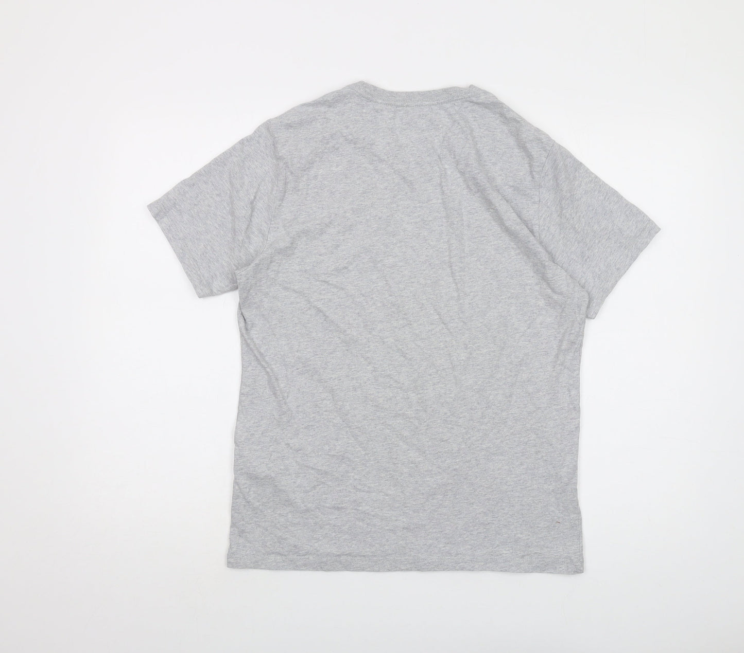 Levi's Mens Grey Cotton T-Shirt Size S Crew Neck