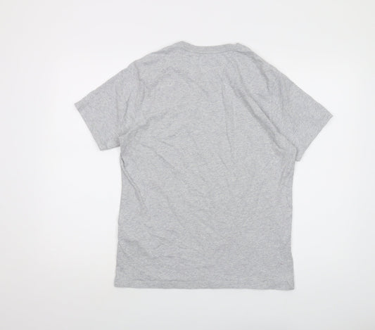Levi's Mens Grey Cotton T-Shirt Size S Crew Neck