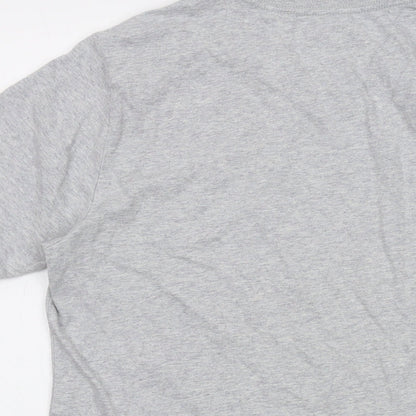 Levi's Mens Grey Cotton T-Shirt Size S Crew Neck