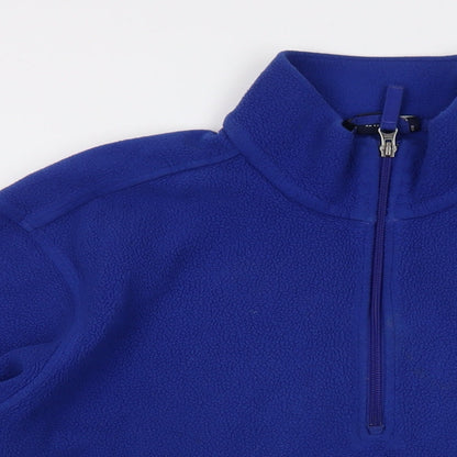 Mens UK Size L Lands' End Blue Pullover Sweatshirt