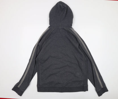 Mens UK Size L Blue Harbour Grey Full Zip Hoodie