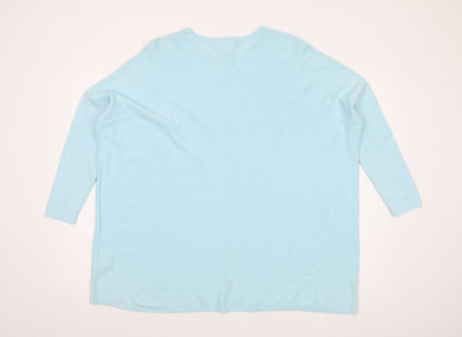 Womens UK Size S Masai Blue Pullover Jumper
