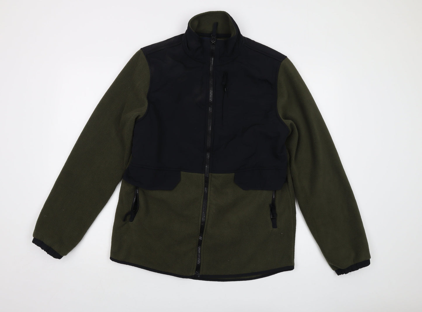Mens UK Size M Nerve Green Jacket