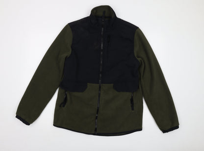 Mens UK Size M Nerve Green Jacket