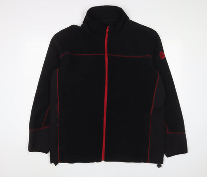 Albatros Mens Black Jacket Size XL Zip - Zip Pockets