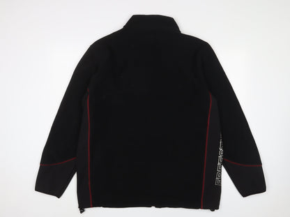 Albatros Mens Black Jacket Size XL Zip - Zip Pockets