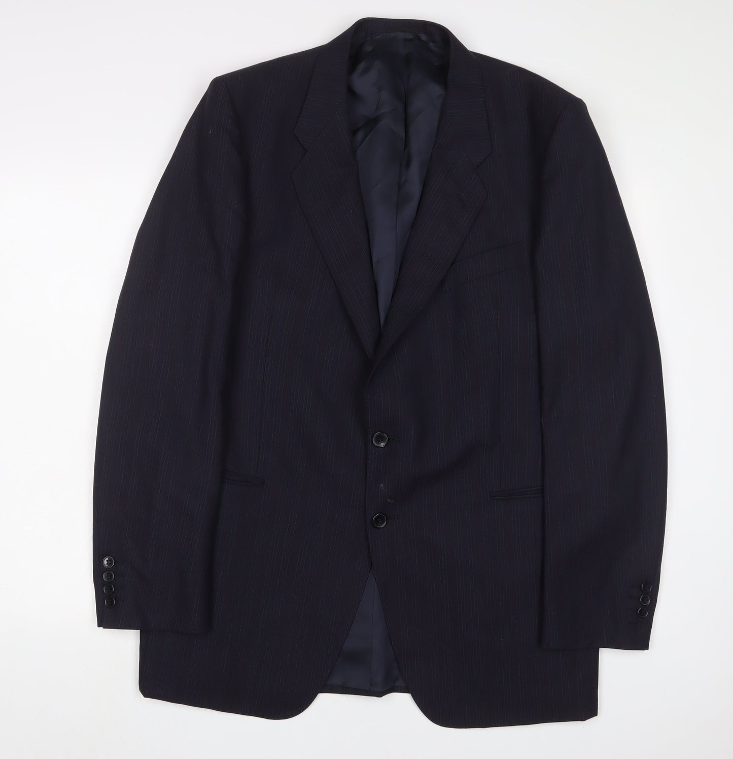 Mens UK Size 42 St Michael Regular Blue Suit Jacket