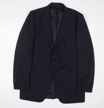 Mens UK Size 42 St Michael Regular Blue Suit Jacket