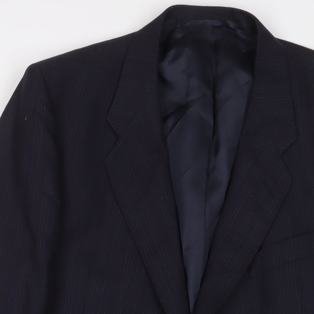 Mens UK Size 42 St Michael Regular Blue Suit Jacket
