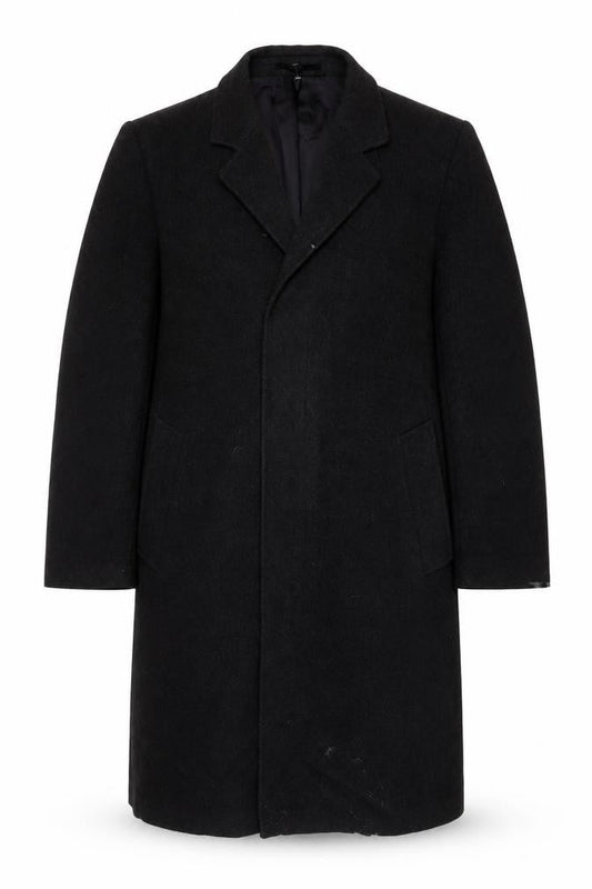 Mens UK Size L Vaughan Davies LTD Grey Overcoat