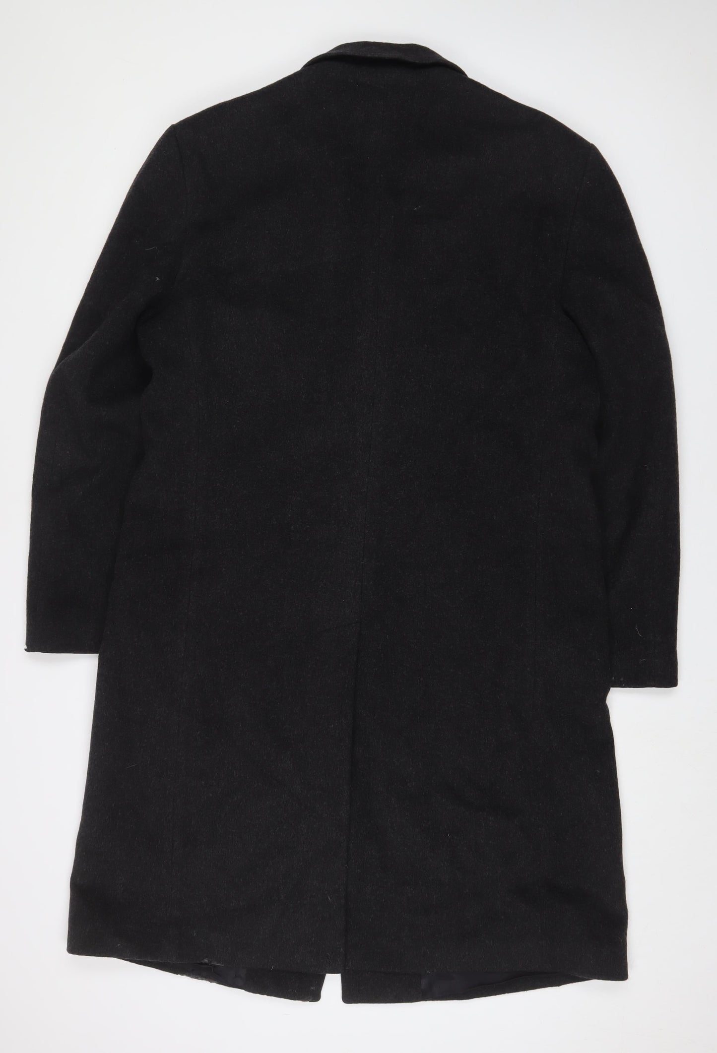 Mens UK Size L Vaughan Davies LTD Grey Overcoat