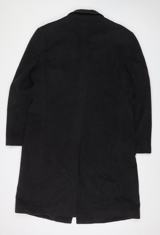 Mens UK Size L Vaughan Davies LTD Grey Overcoat