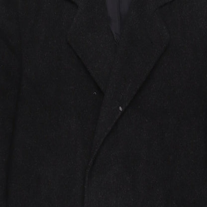 Mens UK Size L Vaughan Davies LTD Grey Overcoat