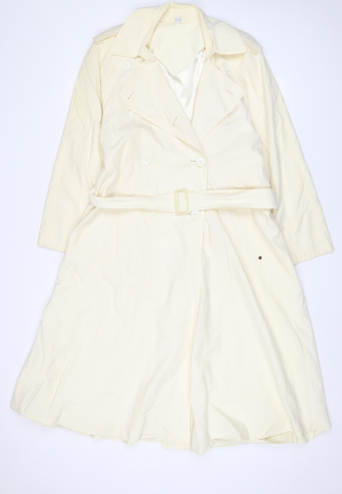 Womens UK Size 10 Four seasons Beige Overcoat