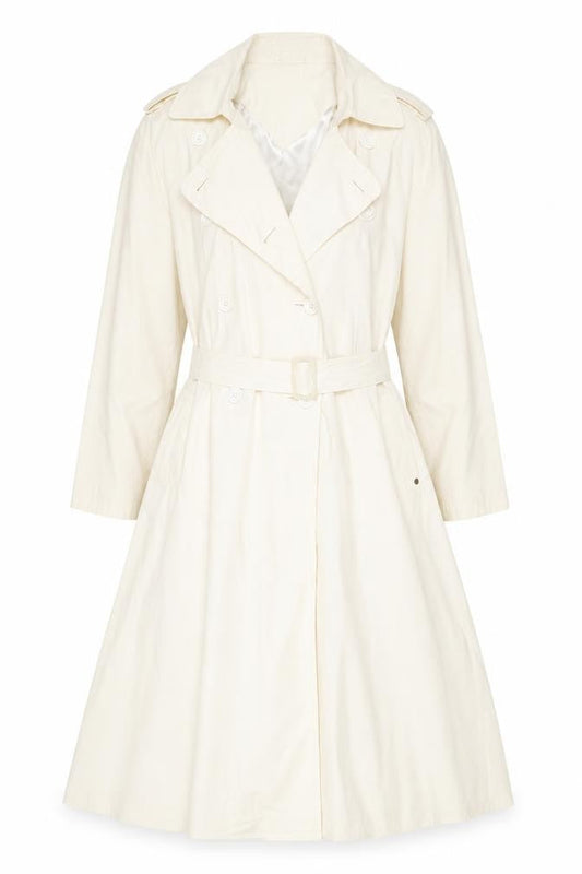 Womens UK Size 10 Four seasons Beige Overcoat