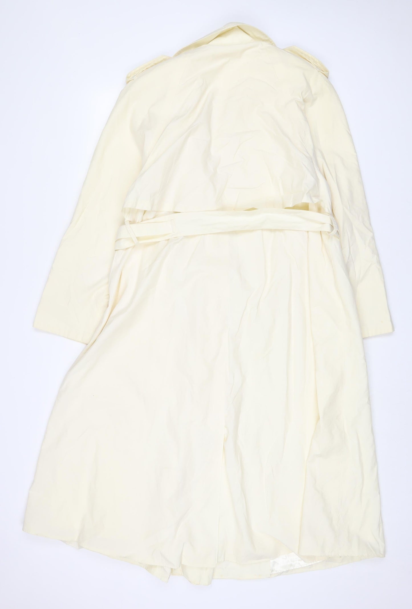Womens UK Size 10 Four seasons Beige Overcoat