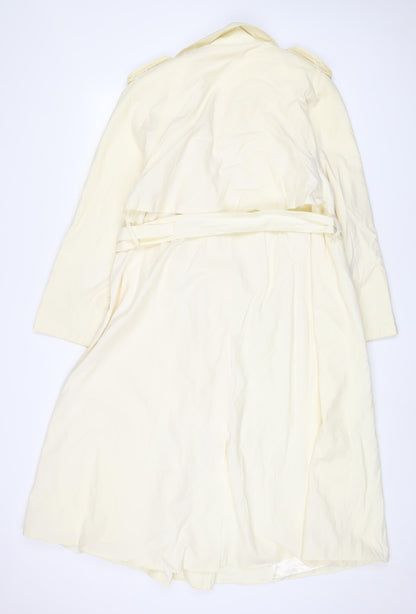 Womens UK Size 10 Four seasons Beige Overcoat