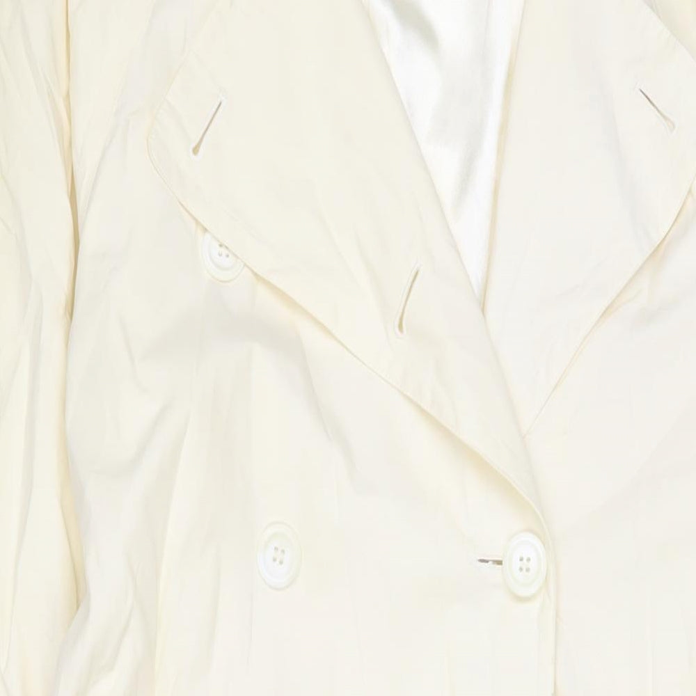 Womens UK Size 10 Four seasons Beige Overcoat