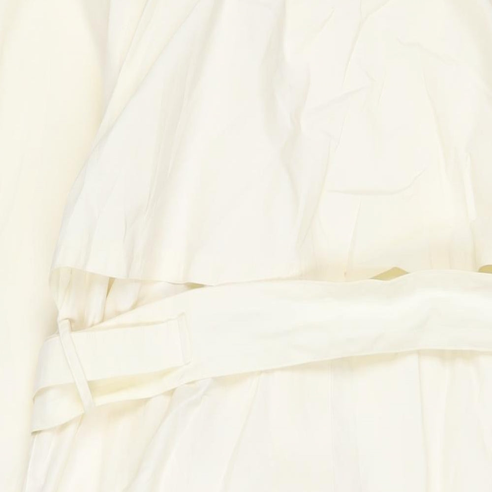 Womens UK Size 10 Four seasons Beige Overcoat