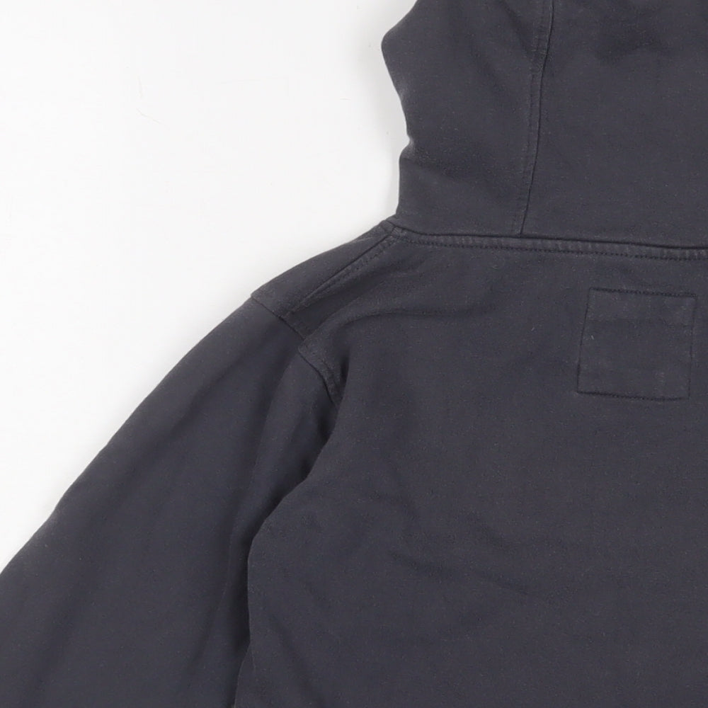 Wilson Boys Grey Cotton Pullover Hoodie Size 9-10 Years Pullover - Logo