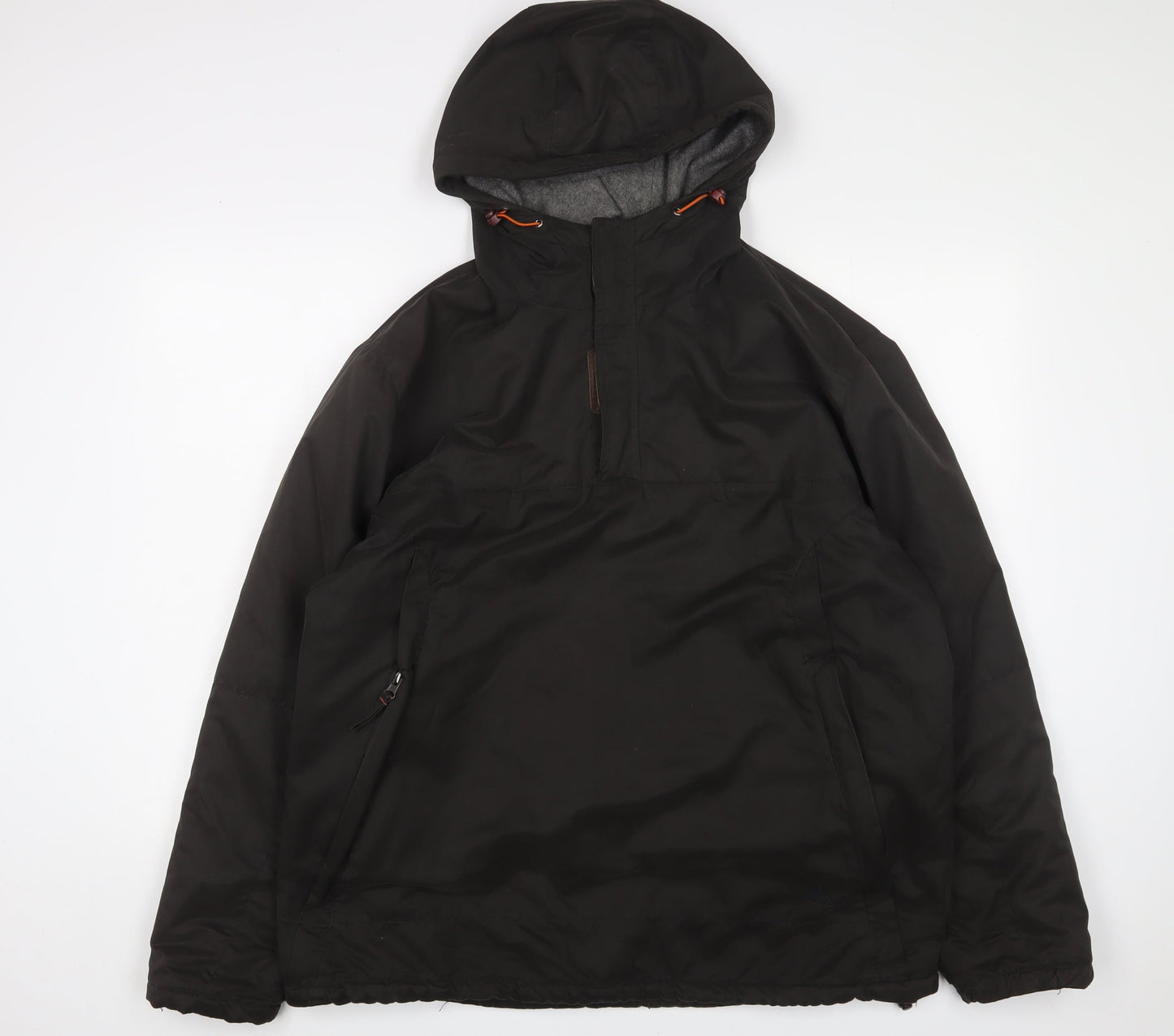Mens UK Size M One Valley Brown Windbreaker Coat