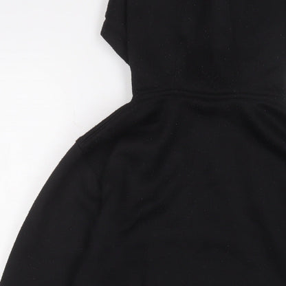 Mens UK Size S Lonsdale Black Full Zip Hoodie