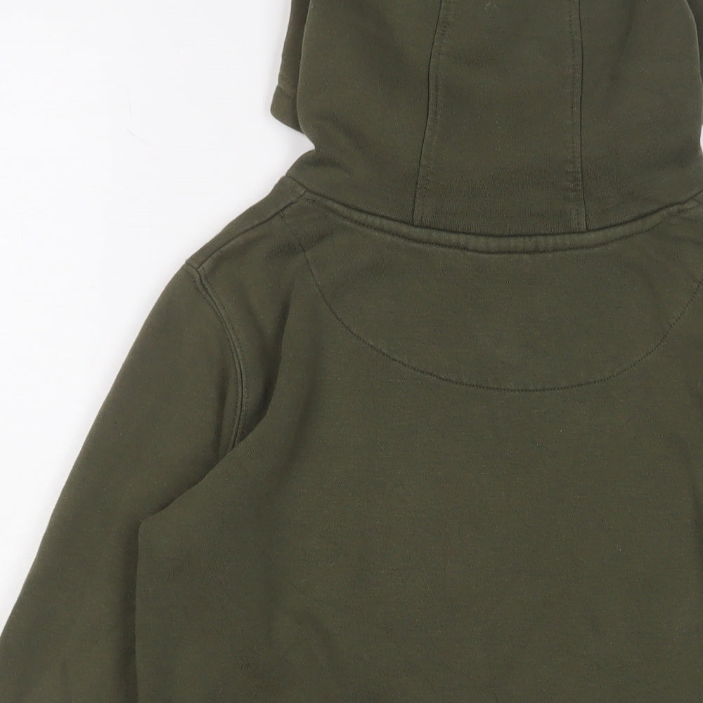 Money Boys Green Cotton Pullover Hoodie Size 9-10 Years Pullover - Logo