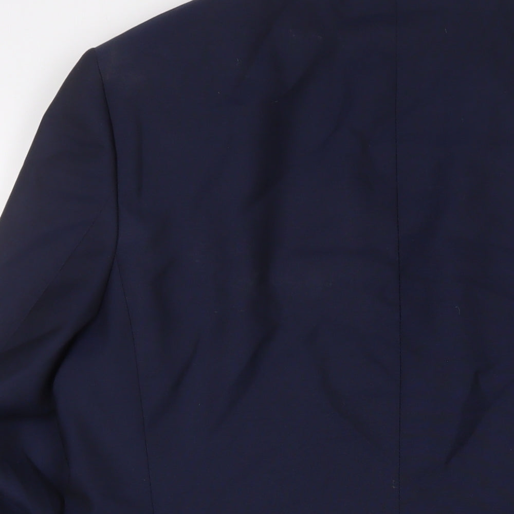 Mens UK Size 40 Marks and Spencer Regular Blue Suit Jacket