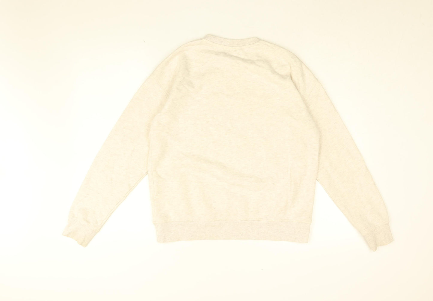 Womens UK Size 2XS Disney Beige Pullover Sweatshirt